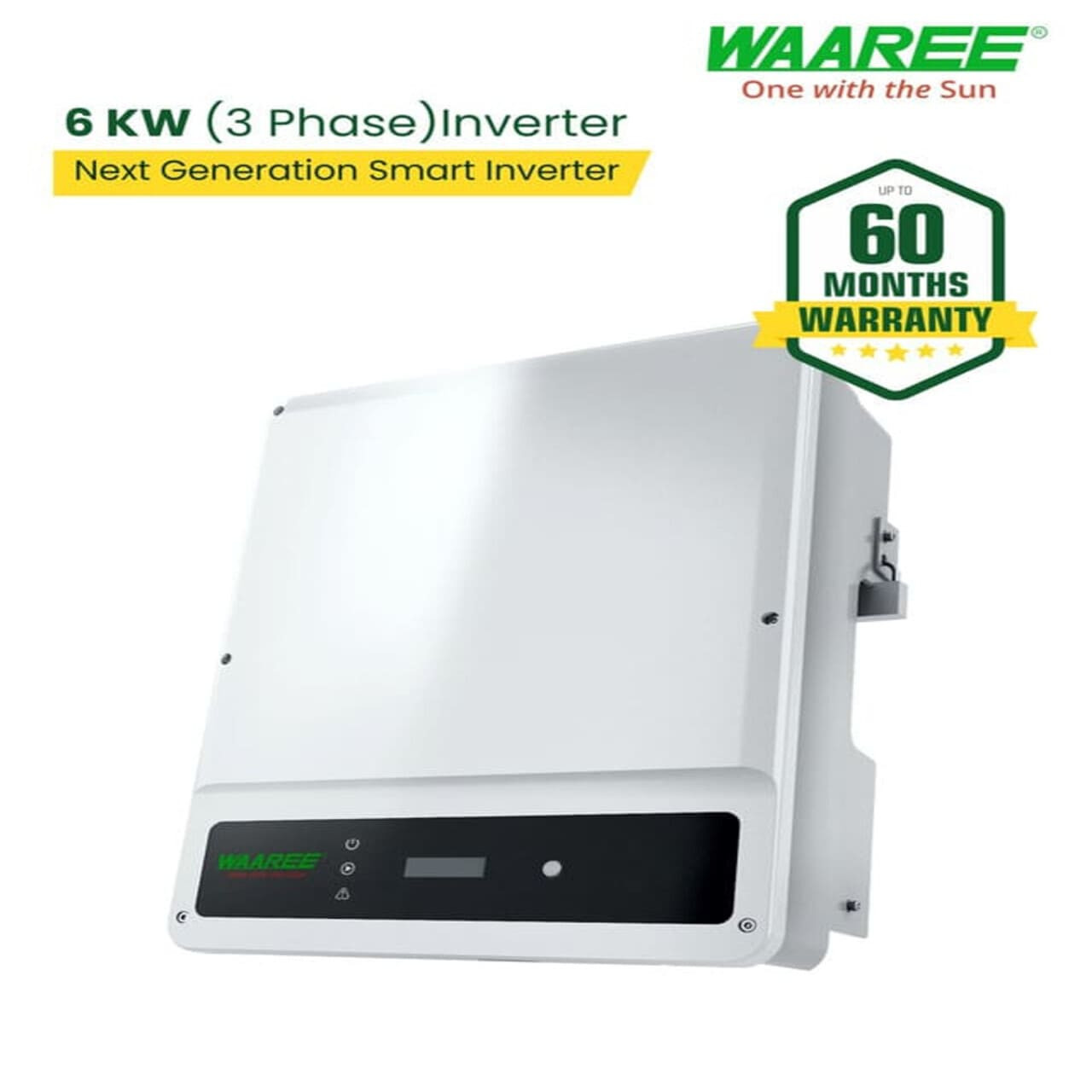 WAAREE 6kW Three Phase Solar On Grid Inverter